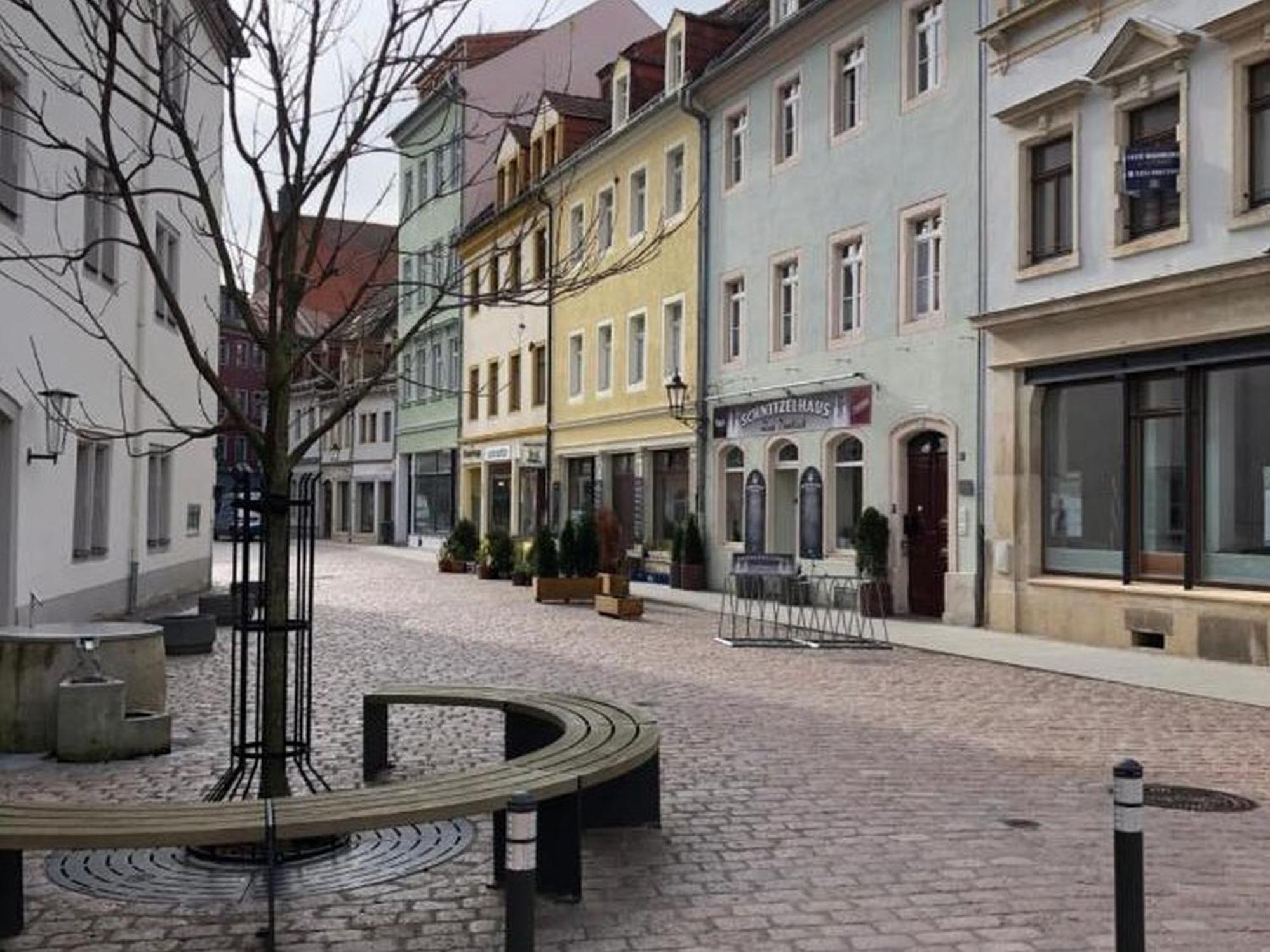Ferienwohnung Am Theaterplatz Meißen Esterno foto